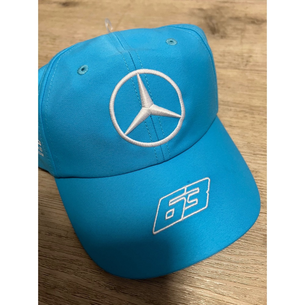 Mercedes AMG Petronas Formula One Team Formula 1 Hat‎ Blue 63 Monster Energy - Picture 2 of 11